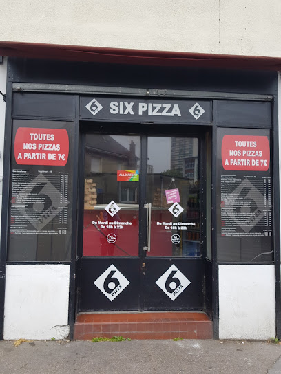 Pizza de Six Pizza Tours 37000 à Tours